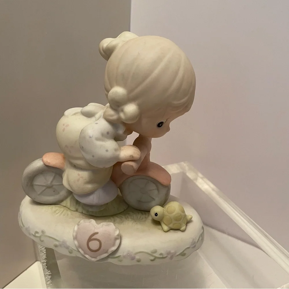 Vintage‎ Precious Moments Items Lot Of 5 Bell,Box,Frame,Egg,Figurine